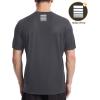 image:imageRoadbox Mens UPF 50 Swim Shirts UV Sun Protection Rash Guard Short Sleeve Surfing Hiking Fishing Beach Quick Dry TShirtsDark Gray
