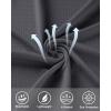 image:imageRoadbox Mens UPF 50 Swim Shirts UV Sun Protection Rash Guard Short Sleeve Surfing Hiking Fishing Beach Quick Dry TShirtsDark Gray