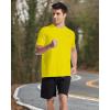 image:imageRoadbox Mens UPF 50 Swim Shirts UV Sun Protection Rash Guard Short Sleeve Surfing Hiking Fishing Beach Quick Dry TShirtsGold