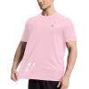 image:imageRoadbox Mens UPF 50 Swim Shirts UV Sun Protection Rash Guard Short Sleeve Surfing Hiking Fishing Beach Quick Dry TShirtsPink