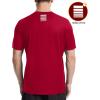 image:imageRoadbox Mens UPF 50 Swim Shirts UV Sun Protection Rash Guard Short Sleeve Surfing Hiking Fishing Beach Quick Dry TShirtsRed