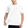 image:imageRoadbox Mens UPF 50 Swim Shirts UV Sun Protection Rash Guard Short Sleeve Surfing Hiking Fishing Beach Quick Dry TShirtsWhite