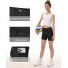 image:imageRoadbox Girls Volleyball Spandex Shorts 5 Youth Bike Athletic Compression Shorts for Gymnastics Dance Yoga with PocketsBlack