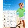 image:imageRoadbox Boys Rash Guard Hooded Fishing Shirt Kids UPF 50 Long Sleeve Sun Hoodie Youth UV Protection Beach Swim Shirts09apple Green