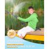 image:imageRoadbox Boys Rash Guard Hooded Fishing Shirt Kids UPF 50 Long Sleeve Sun Hoodie Youth UV Protection Beach Swim Shirts09apple Green