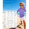 image:imageRoadbox Boys Rash Guard Hooded Fishing Shirt Kids UPF 50 Long Sleeve Sun Hoodie Youth UV Protection Beach Swim Shirts16grape Purple