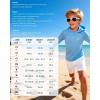 image:imageRoadbox Boys Rash Guard Hooded Shirt Kids UPF 50 Long Sleeve Hoodie Youth UV Sun Protection Fishing Beach Shirts01light Blue