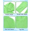 image:imageRoadbox Boys Rash Guard Hooded Shirt Kids UPF 50 Long Sleeve Hoodie Youth UV Sun Protection Fishing Beach Shirts09apple Green