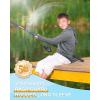 image:imageRoadbox Boys Rash Guard Hooded Shirt Kids UPF 50 Long Sleeve Hoodie Youth UV Sun Protection Fishing Beach Shirts14heather Gray