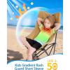 image:imageRoadbox Boys Rash Guard Short Sleeve Swim Shirt UPF 50 Sun Protection Kids Quick Dry Rashguard Water Shirt for Surf Beach03 Rainbow
