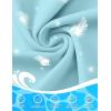 image:imageRoadbox Boys UPF 50 Rash Guard Swim Shirt Sun Protection Long Sleeve for Kids Toddler Rashguard Athletic Surf Water ShirtsMint Green