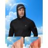 image:imageRoadbox Mens UPF 50 Sun Protection Hoodie UV Long Sleeve Fishing Shirts Lightweight Swim Rash Guard for Outdoor HikingBlack