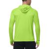 image:imageRoadbox Mens UPF 50 Sun Protection Hoodie UV Long Sleeve Fishing Shirts Lightweight Swim Rash Guard for Outdoor HikingLime Green