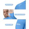 image:imageRoadbox Mens UPF 50 Sun Protection Hoodie UV Long Sleeve Fishing Shirts Lightweight Swim Rash Guard for Outdoor HikingMedium Blue