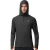 image:imageRoadbox UPF 50 Sun Hoodie for Men 14 Zip Fishing Shirt with Long Sleeve UV Protection for Outdoor HikingBlack