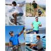 image:imageRoadbox Mens Rash Guard Short Sleeve UPF 50 UV Sun Protection Swim Shirts Quick Dry Lightweight Water Surf Beach TShirtGolden Yellow