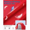 image:imageRoadbox Mens Short Sleeve Hoodie Lightweight Workout Hooded T Shirts UPF 50 Quick Dry Athletic Gym Running SweatshirtToamto Red