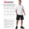 image:imageRoadbox Mens Short Sleeve Hoodie Lightweight Workout Hooded T Shirts UPF 50 Quick Dry Athletic Gym Running SweatshirtWhite