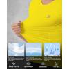 image:imageRoadbox 3 Pack Mens Compression Shirt Short Sleeve Athletic Football Running Base Layer Cool Dry T Shirts for Sports WorkoutBlackRoyal BlueFluorescent Yellow