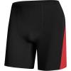 image:imageRoadbox Mens Athletic Swim Jammer Quick Dry Performance Compression UPF 50 Competitive Swimsuit Shorts for Training RacingBlack Combined With Red