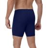 image:imageRoadbox Mens Athletic Swim Jammers Quick Dry Competitive Racing Swimsuit UPF 50 Compression Training Swimming Shorts2navy Blue