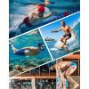 image:imageRoadbox Mens Athletic Swim Jammers Quick Dry Competitive Racing Swimsuit UPF 50 Compression Training Swimming Shorts2navy Blue
