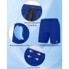 image:imageRoadbox Mens Athletic Swim Jammers Quick Dry Competitive Racing Swimsuit UPF 50 Compression Training Swimming Shorts3royal Blue