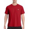 image:imageRoadbox Mens Rash Guard Short Slevee UPF 50 UV Sun Protection Water TShirts Quick Dry Swim Shirts for Surf Beach FishingBright Red
