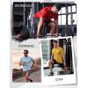 image:imageRoadbox Mens Short Sleeve Hoodie Lightweight Workout Hooded T Shirts UPF 50 Quick Dry Athletic Gym Running SweatshirtRoyal Blue
