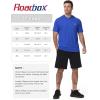 image:imageRoadbox Mens Short Sleeve Hoodie Lightweight Workout Hooded T Shirts UPF 50 Quick Dry Athletic Gym Running SweatshirtRoyal Blue