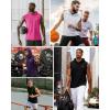 image:imageRoadbox Mens Sleeveless Hoodies Tank Top UPF 50 Lightweight Workout Hooded Muscle Cut Off Shirts for Gym AthleticPurple