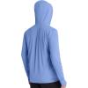 image:imageRoadbox Mens UPF 50 Sun Hoodie Jacket Full Zip UV Protection Long Sleeve Shirt Lightweight Breathable for Fishing HikingAzure Blue