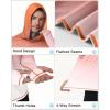 image:imageRoadbox Mens UPF 50 Sun Hoodie UV Hooded Long Sleeve Fishing Shirts Lightweight SPF Rash Guard for Outdoor Hiking SwimLight Orange Gradient