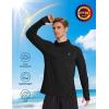 image:imageRoadbox Mens UPF 50 Sun Protection Fishing Hooodie Shirt Long Sleeve UV SPF Lightweight Hooded with Mask for Hiking Running