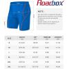 image:imageRoadbox Swim Jammers for Men Racing Athletic Quick Dry Swimsuit Endurance Training Competitive Swimming Shorts UPF 50Blue  Orange Stitching