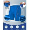 image:imageRoadbox Swim Jammers for Men Racing Athletic Quick Dry Swimsuit Endurance Training Competitive Swimming Shorts UPF 50Blue  Orange Stitching