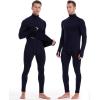 image:imageRoadbox Thermal Underwear for Men Fleece Lined Long Johns Base Layer Long Sleeve Top amp Bottom SetMock Neck Blue