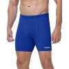 image:imageRoadbox Mens Athletic Swim Jammer Quick Dry Performance Compression UPF 50 Competitive Swimsuit Shorts for Training RacingRoyal Blue