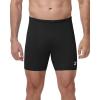 image:imageRoadbox Mens Athletic Swim Jammers Quick Dry Competitive Racing Swimsuit UPF 50 Compression Training Swimming Shorts1black