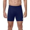 image:imageRoadbox Mens Athletic Swim Jammers Quick Dry Competitive Racing Swimsuit UPF 50 Compression Training Swimming Shorts2navy Blue