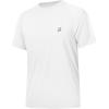image:imageRoadbox Mens Rash Guard Short Slevee UPF 50 UV Sun Protection Water TShirts Quick Dry Swim Shirts for Surf Beach FishingWhite