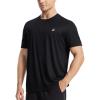 image:imageRoadbox Mens UPF 50 Sun Protection TShirt Quick Dry UV Workout Shirts Lightweight Breathable Outdoor Running Fishing TeeBlack