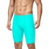 image:imageRoadbox Swim Jammers for Men Racing Athletic Quick Dry Swimsuit Endurance Training Competitive Swimming Shorts UPF 50Lake Green