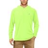 No Thumb Hole-fluorescent Green