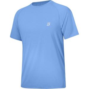 image:imageRoadbox Mens Rash Guard Short Slevee UPF 50 UV Sun Protection Water TShirts Quick Dry Swim Shirts for Surf Beach FishingUltramarine