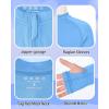 image:imageRoadbox Boys UPF 50 Zip Up Rash Guard Long Sleeve Swim Shirt Kids UV Protection Sun Shirts Quick Dry for Water Beach SurfBlue