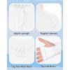 image:imageRoadbox Boys UPF 50 Zip Up Rash Guard Long Sleeve Swim Shirt Kids UV Protection Sun Shirts Quick Dry for Water Beach SurfWhite