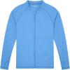 image:imageRoadbox Boys UPF 50 Zip Up Rash Guard Long Sleeve Swim Shirt Kids UV Protection Sun Shirts Quick Dry for Water Beach SurfBlue