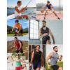 image:imageMens Workout Sleeveless Shirts Quick Dry Athletic Tank Top Lightweight Muscle Shirt for Gym Running Casual SportsBlack