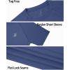 image:imageRoadbox Boys Rash Guard Swim Shirt UPF 50 Sun Protection Short Sleeve Quick Dry Rashguard Water Shirt for KidsNavy Bluewhite